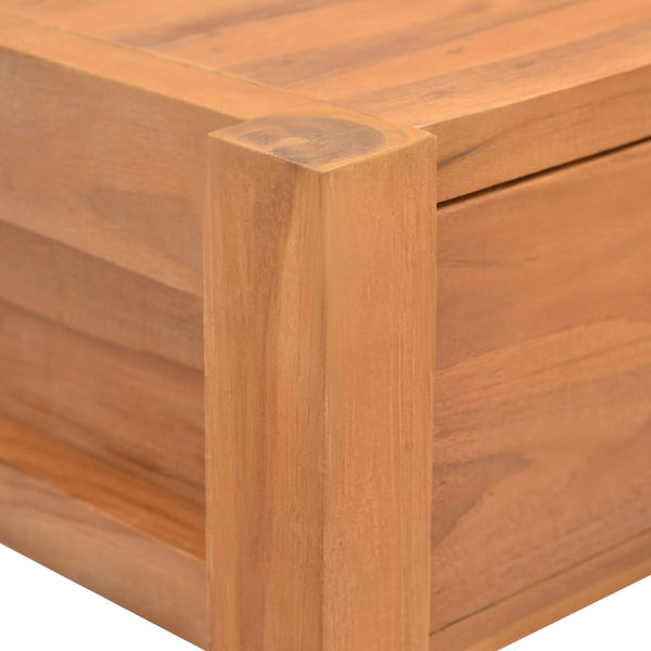 Teak Schreibtisch mit 2 Schubladen