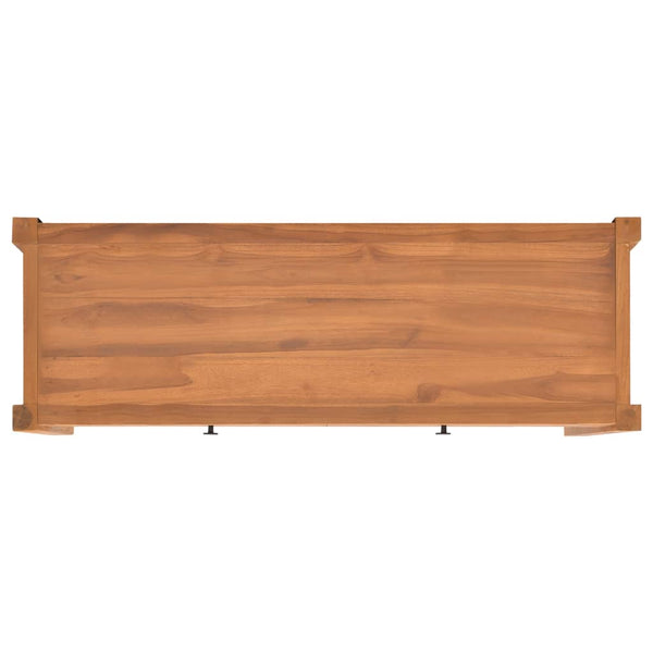 TV-Schrank Teakholz 140 cm