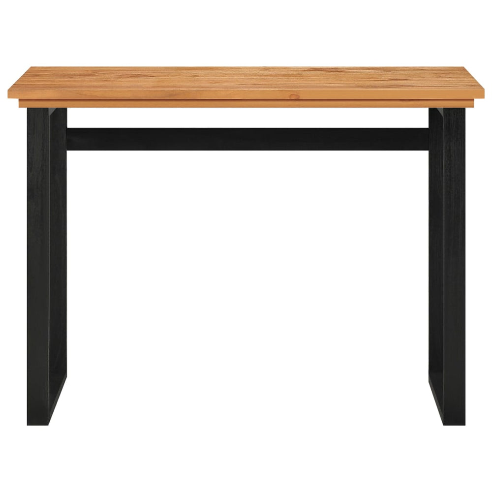 Massivholz Teak Schreibtisch 100x45 cm