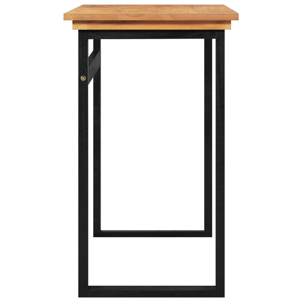 Massivholz Teak Schreibtisch 100x45 cm