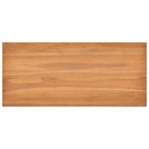 Massivholz Teak Schreibtisch 100x45 cm