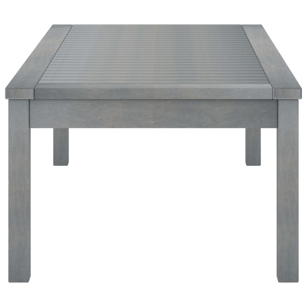 4-tlg. Garten-Lounge-Set mit Auflagen Massivholz Akazie