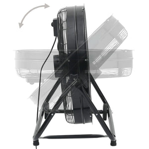 Industrie Trommelventilator 60cm Schwarz