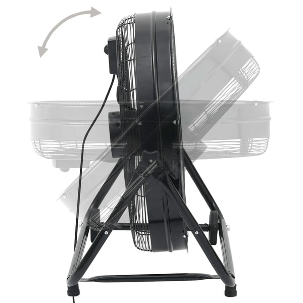 Industrie Trommelventilator 60cm Schwarz
