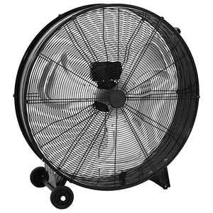 Industrie Trommelventilator 77cm Schwarz