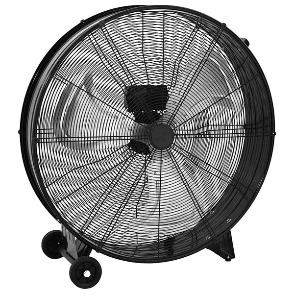 Industrie Trommelventilator 77cm Schwarz