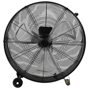 Industrie Trommelventilator 77cm Schwarz