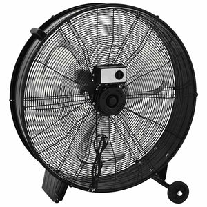 Industrie Trommelventilator 77cm Schwarz