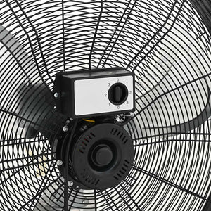 Industrie Trommelventilator 77cm Schwarz