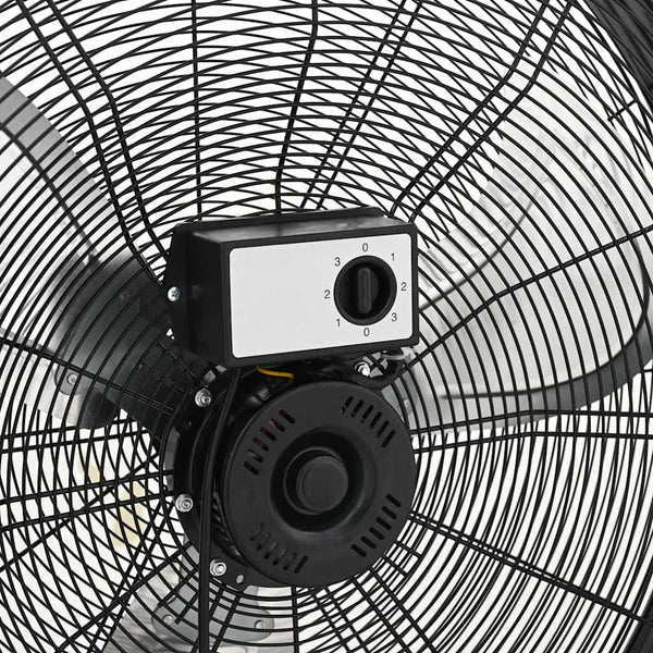 Industrie Trommelventilator 77cm Schwarz