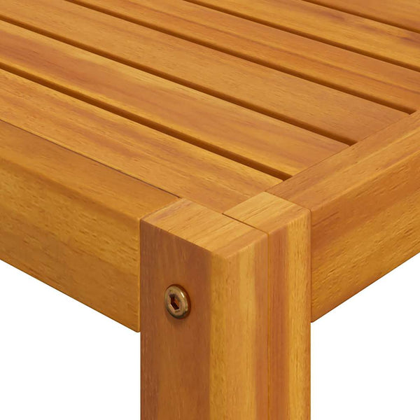 2-tlg. Garten-Sofagarnitur mit Auflage Massivholz Akazie