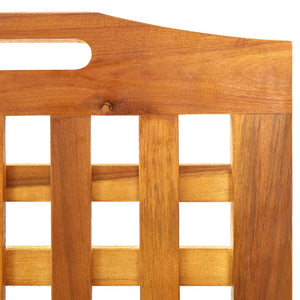 vidaXL Paravent à 4 panneaux 161x2x170 cm bois d'acacia massif