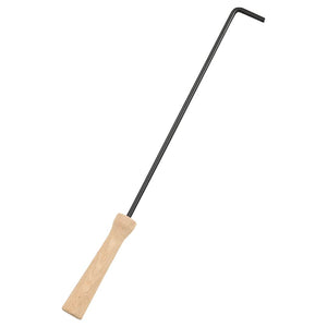 2-in-1 Feuerschale und Grill mit Schürhaken 56x56x49 cm Stahl