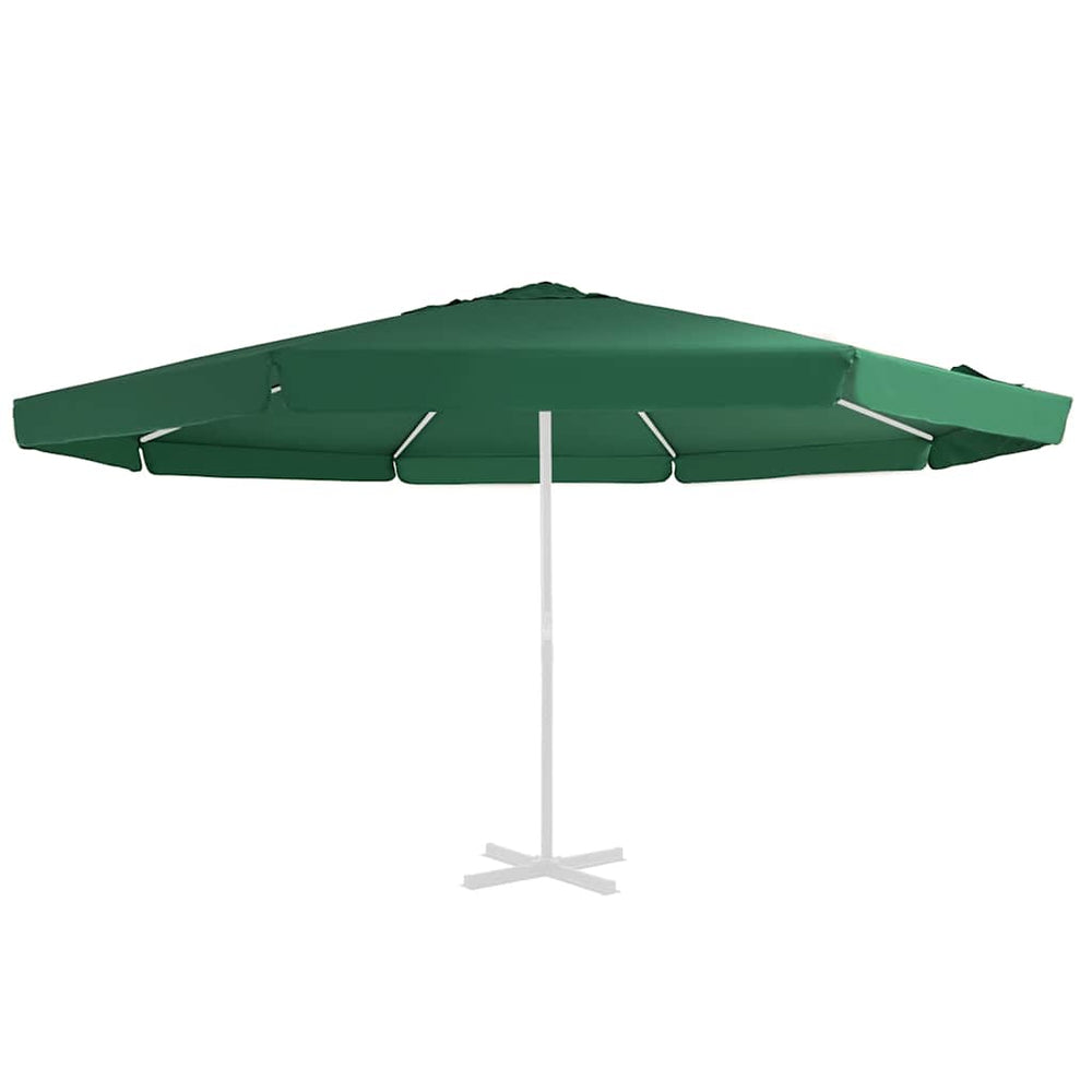 vidaXL Housse de rechange pour parasol vert 515 cm