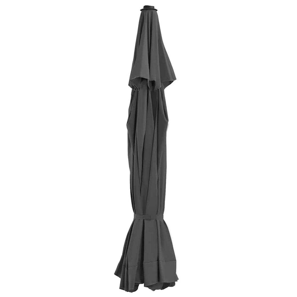 vidaXL Housse de rechange pour parasol Anthracite 515 cm