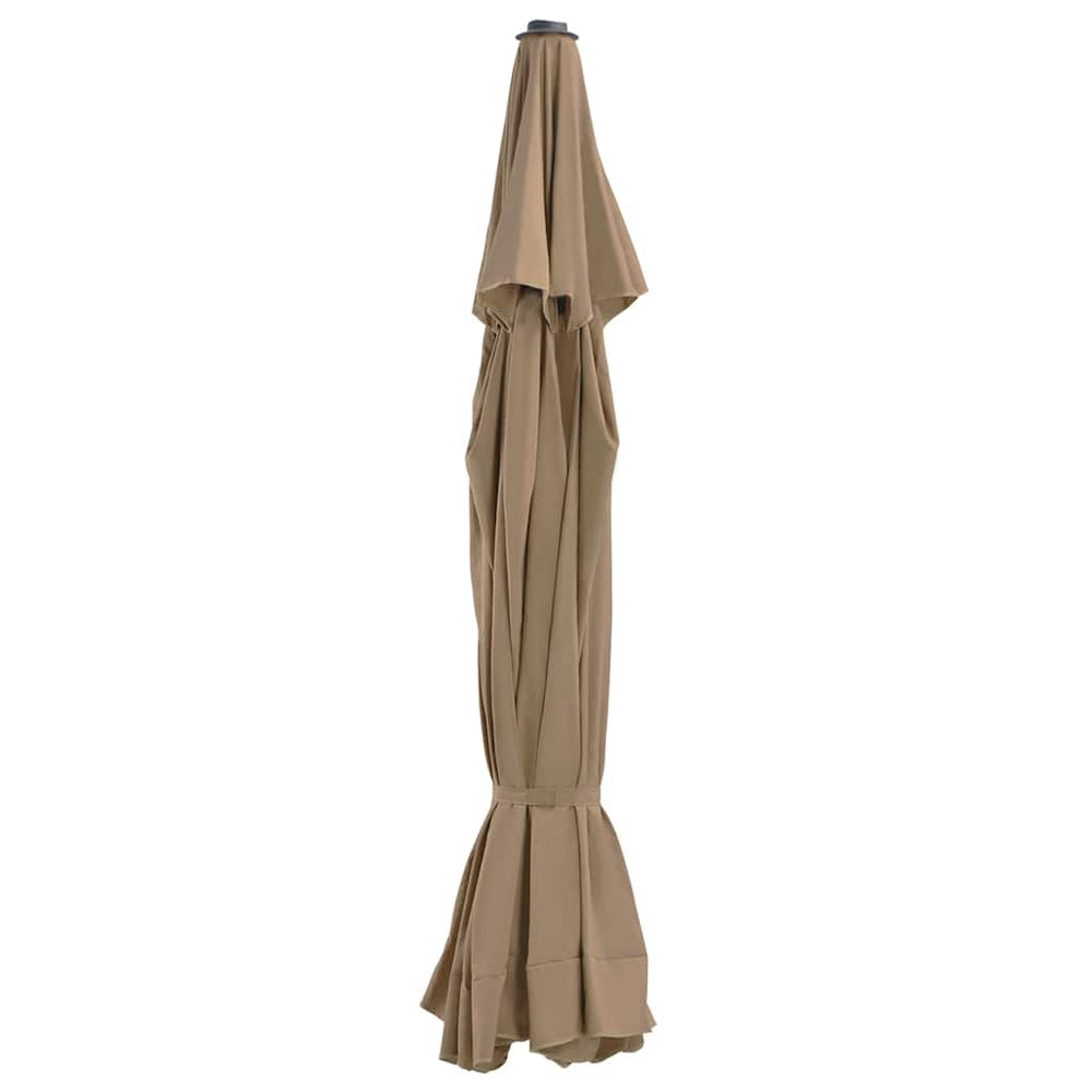 Ersatzbezug für Sonnenschirm Taupe 515 cm