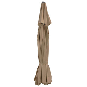 Ersatzbezug für Sonnenschirm Taupe 515 cm