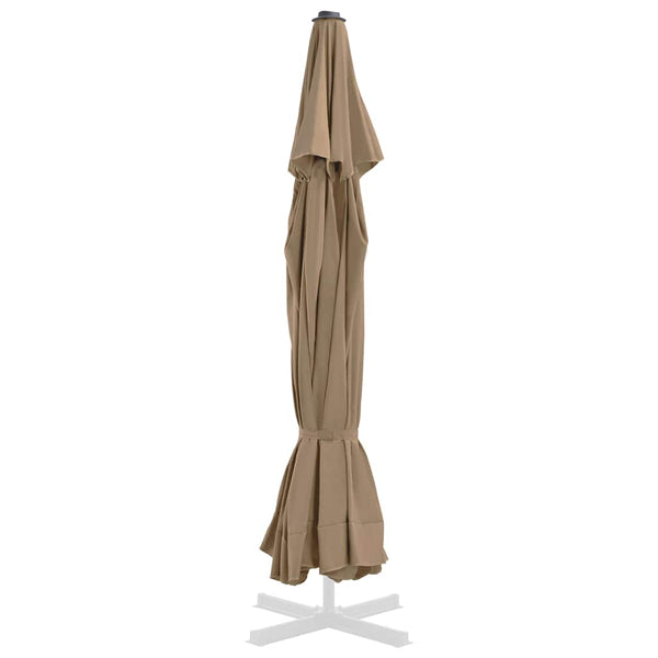 Ersatzbezug für Sonnenschirm Taupe 515 cm