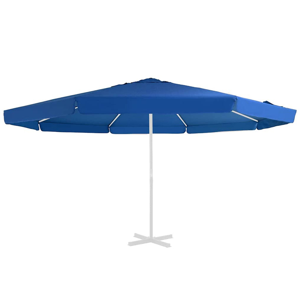 vidaXL Housse de rechange pour parasol bleu azur 515 cm