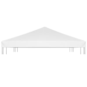 Pavillondach 270 g/m² 4x3 m Weiß