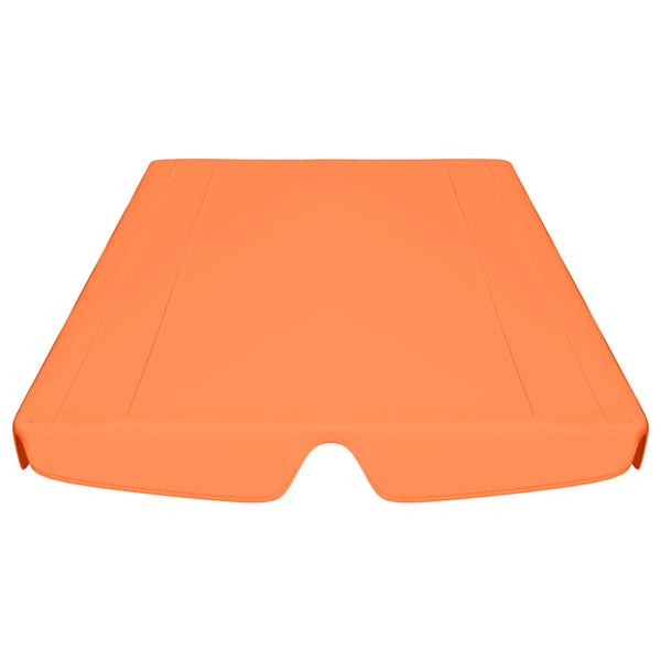 Ersatzdach für Hollywoodschaukel Orange 188/168x145/110 cm