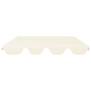 Ersatzdach für Hollywoodschaukel Creme 150/130x105/70 cm