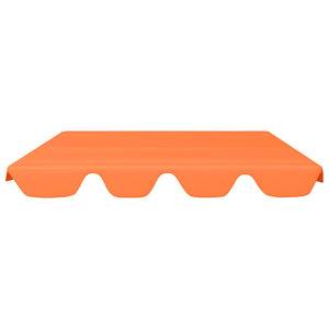 Ersatzdach für Hollywoodschaukel Orange 150/130x105/70 cm