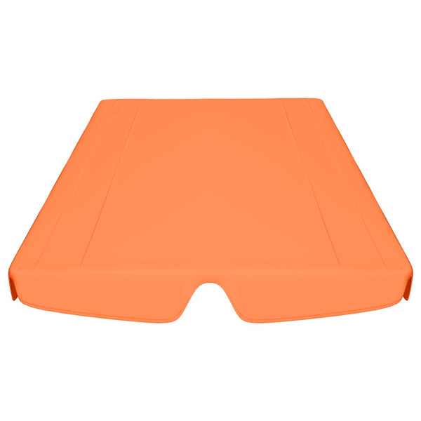 Ersatzdach für Hollywoodschaukel Orange 150/130x105/70 cm