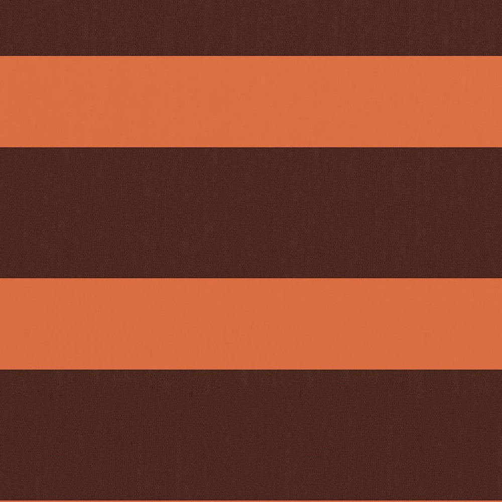 Balkon-Sichtschutz Orange und Braun 75x500 cm Oxford-Gewebe
