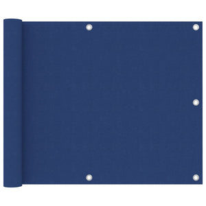 Balkon-Sichtschutz Blau 75x300 cm Oxford-Gewebe