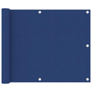 Balkon-Sichtschutz Blau 75x400 cm Oxford-Gewebe