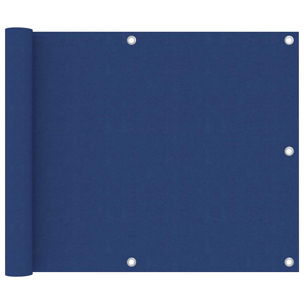 Balkon-Sichtschutz Blau 75x400 cm Oxford-Gewebe