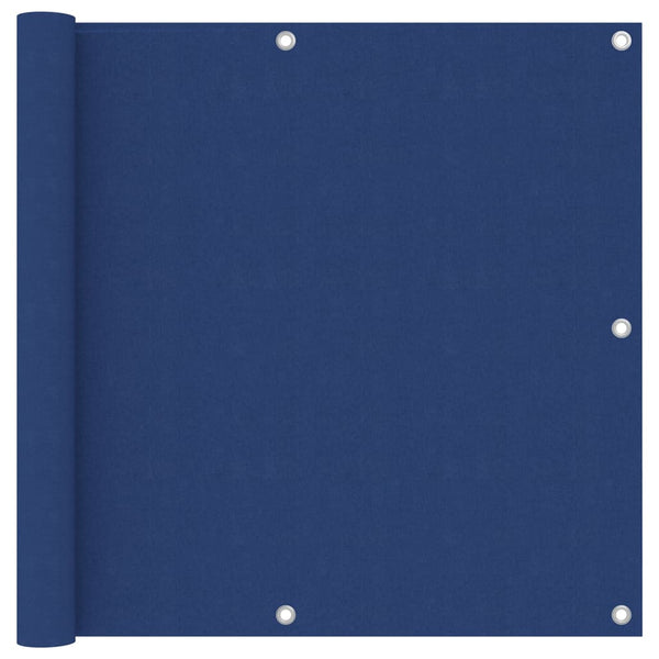 Balkon-Sichtschutz Blau 90x400 cm Oxford-Gewebe