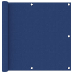 Balkon-Sichtschutz Blau 90x500 cm Oxford-Gewebe