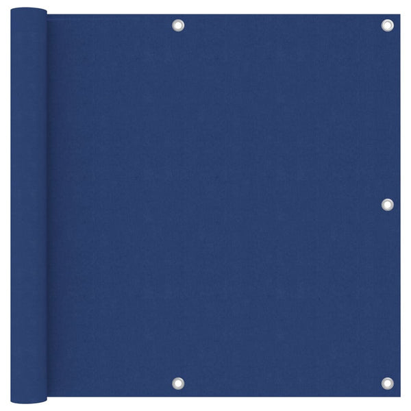 Balkon-Sichtschutz Blau 90x600 cm Oxford-Gewebe
