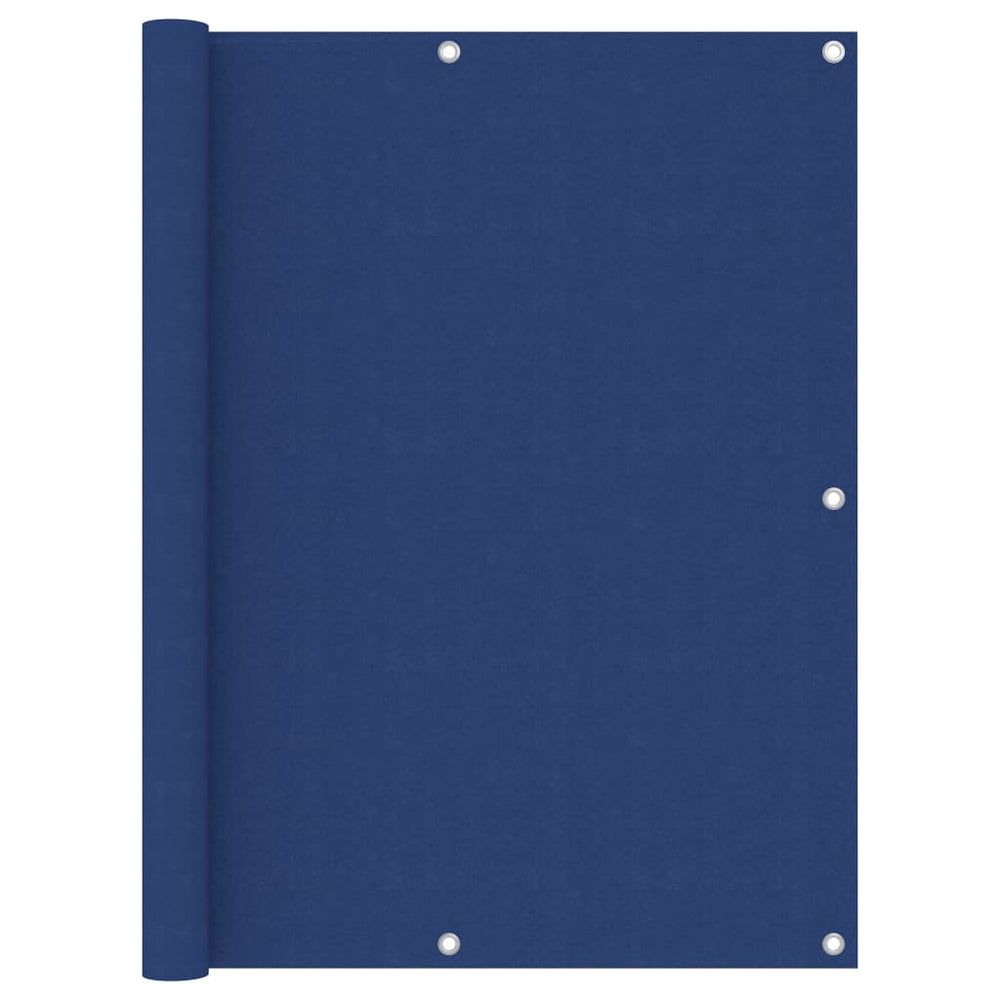 vidaXL Balcony Privacy Screen Blue 120x300 cm Oxford Fabric