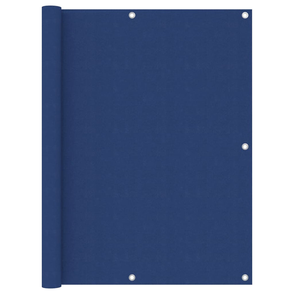 vidaXL Balcony Privacy Screen Blue 120x400 cm Oxford Fabric