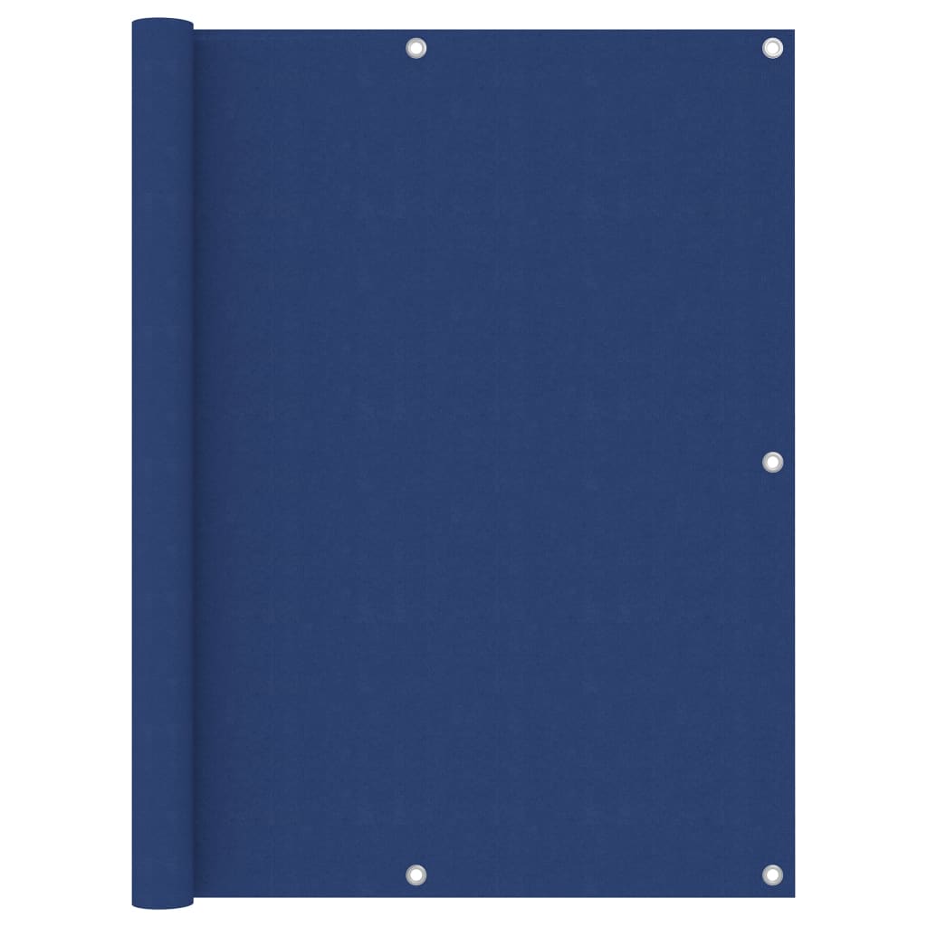 vidaXL Brise-vue de balcon bleu 120x600 cm en tissu Oxford