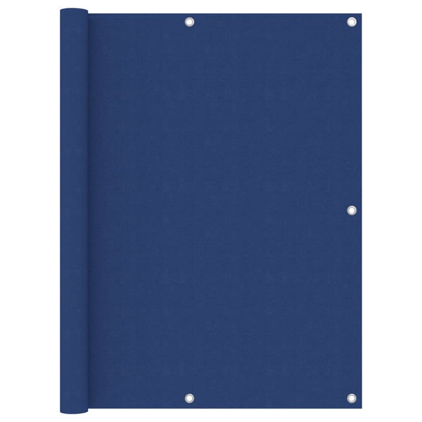 vidaXL Brise-vue de balcon bleu 120x600 cm en tissu Oxford
