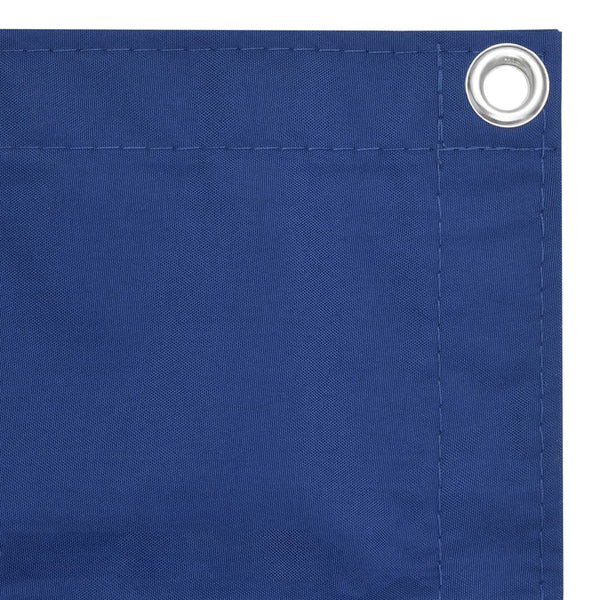 vidaXL Brise-vue de balcon bleu 120x600 cm en tissu Oxford