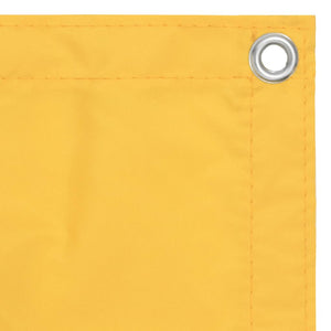 Balkon-Sichtschutz Gelb 90x500 cm Oxford-Gewebe