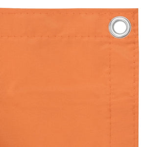 Balkon-Sichtschutz Orange 75x600 cm Oxford-Gewebe