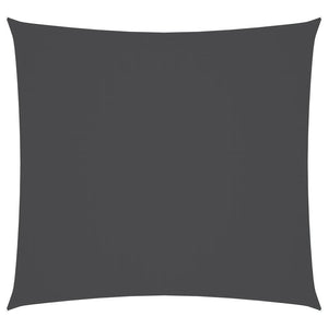 Sonnensegel Oxford-Gewebe Quadratisch 7x7 m Anthrazit