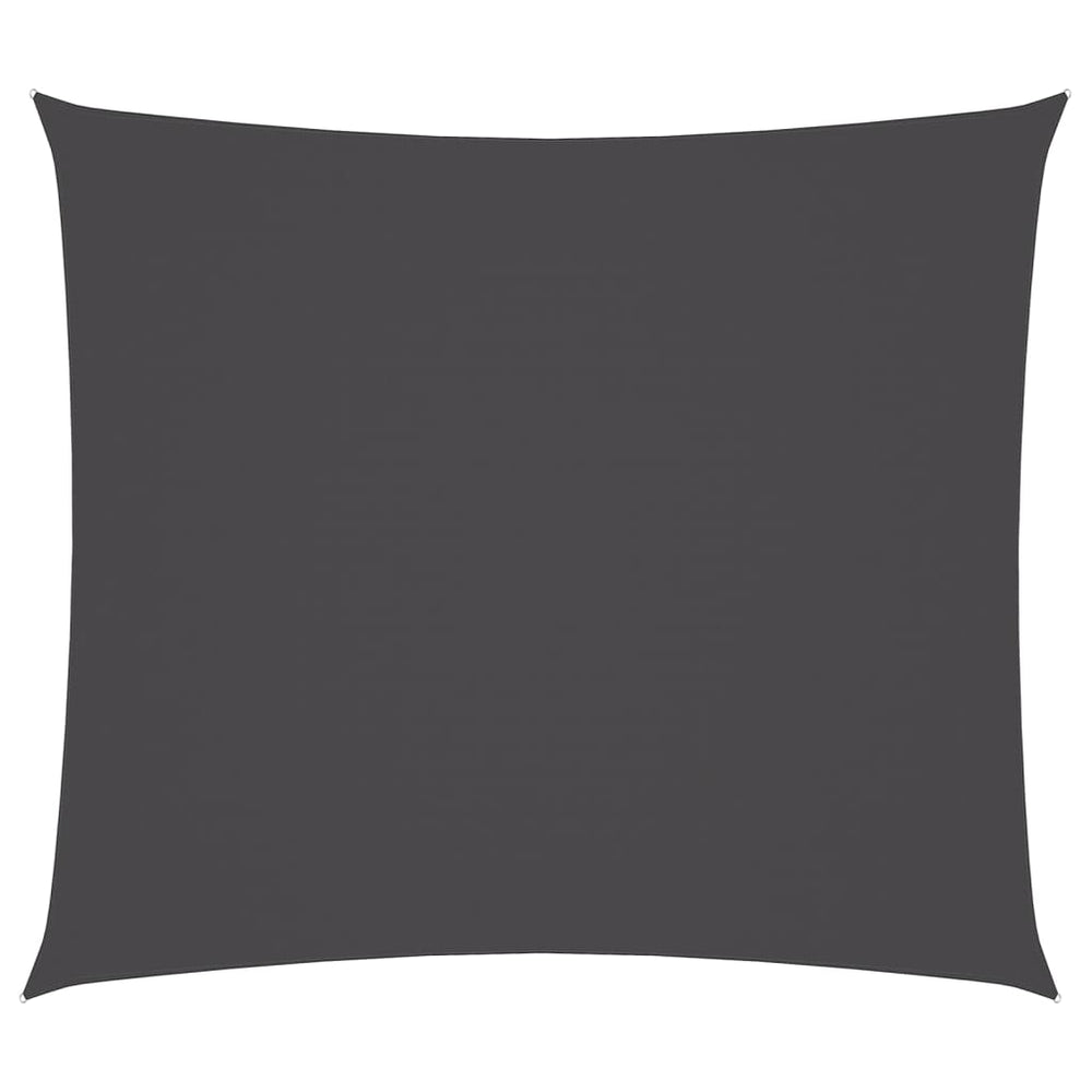 vidaXL Sun Shade Sail Oxford Fabric Rectangular 2x2.5 m Anthracite