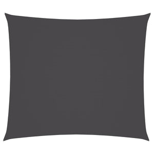 Sonnensegel Oxford-Gewebe Rechteckig 2x2,5 m Anthrazit