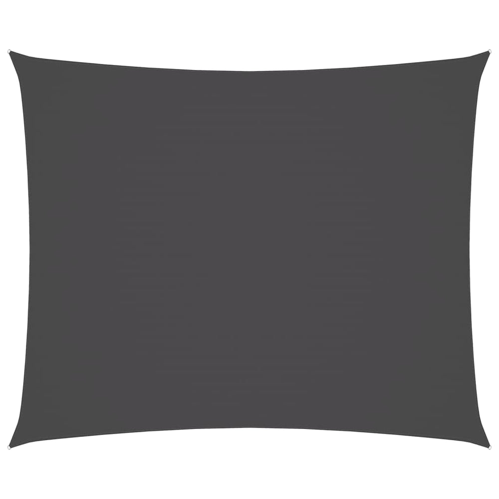 vidaXL Sun Shade Sail Oxford Fabric Rectangular 2x3 m Anthracite