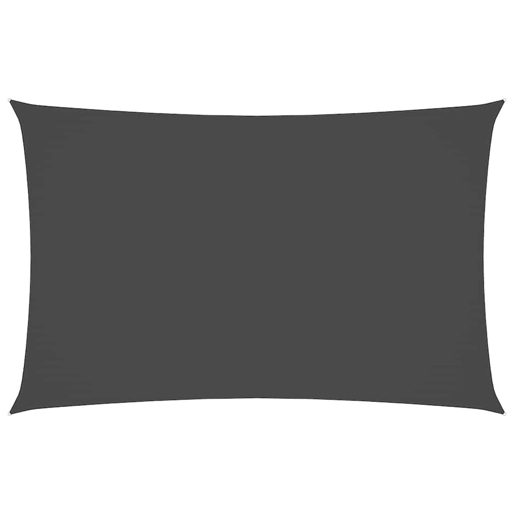 vidaXL Oxford Fabric Sun Shade Sail Rectangular 2x5 m Anthracite