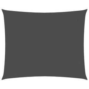Sonnensegel Oxford-Gewebe Rechteckig 2,5x3,5 m Anthrazit