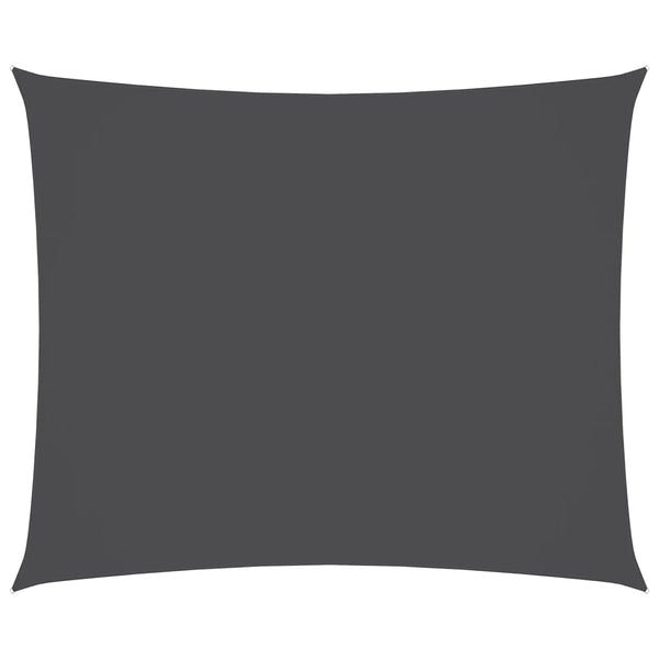 Sonnensegel Oxford-Gewebe Rechteckig 2,5x3,5 m Anthrazit