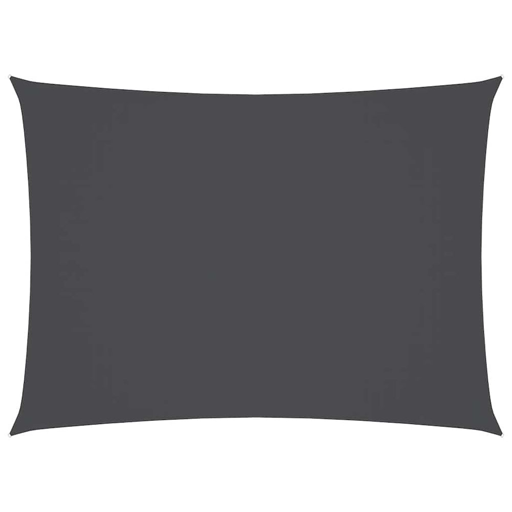 vidaXL Oxford Fabric Sun Shade Sail Rectangular 2.5x4 m Anthracite
